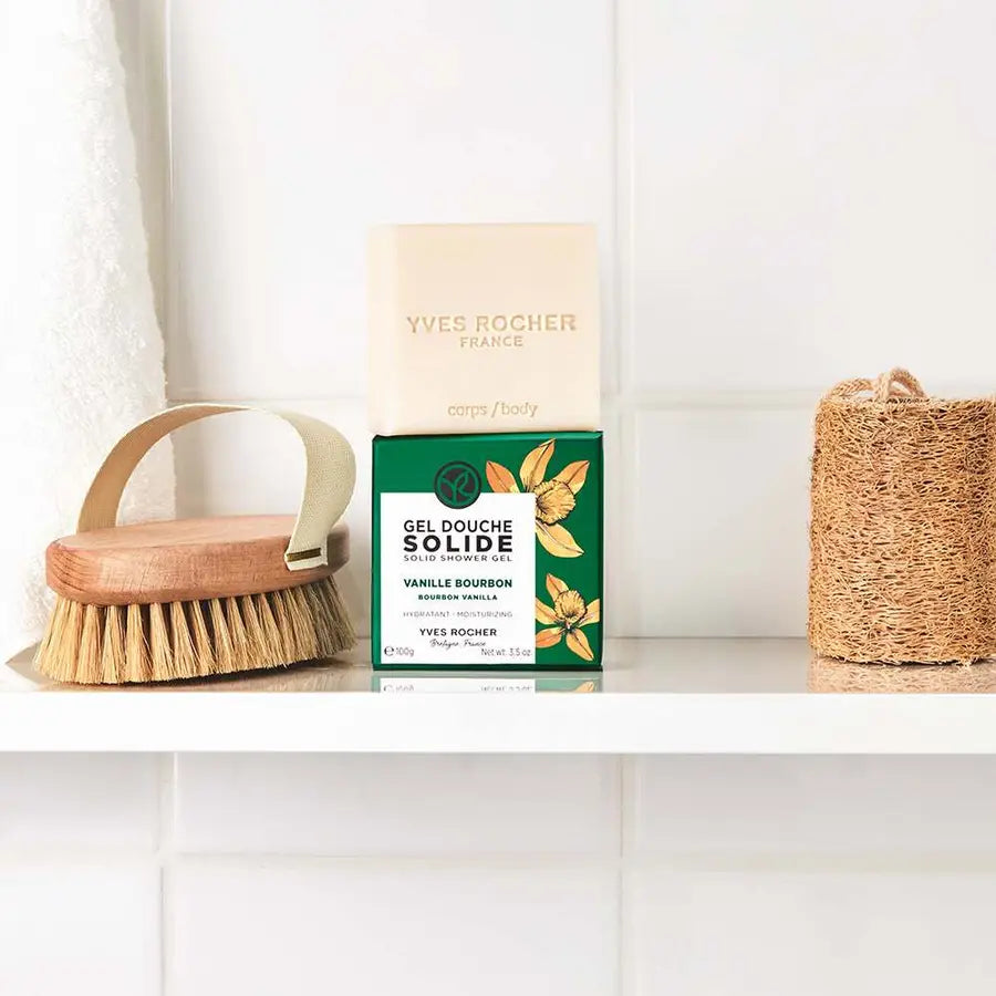 Moisturizing Solid Shower Gel Bourbon Vanilla