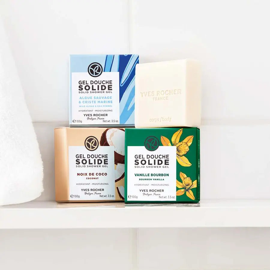 Moisturizing Solid Shower Gel Coconut