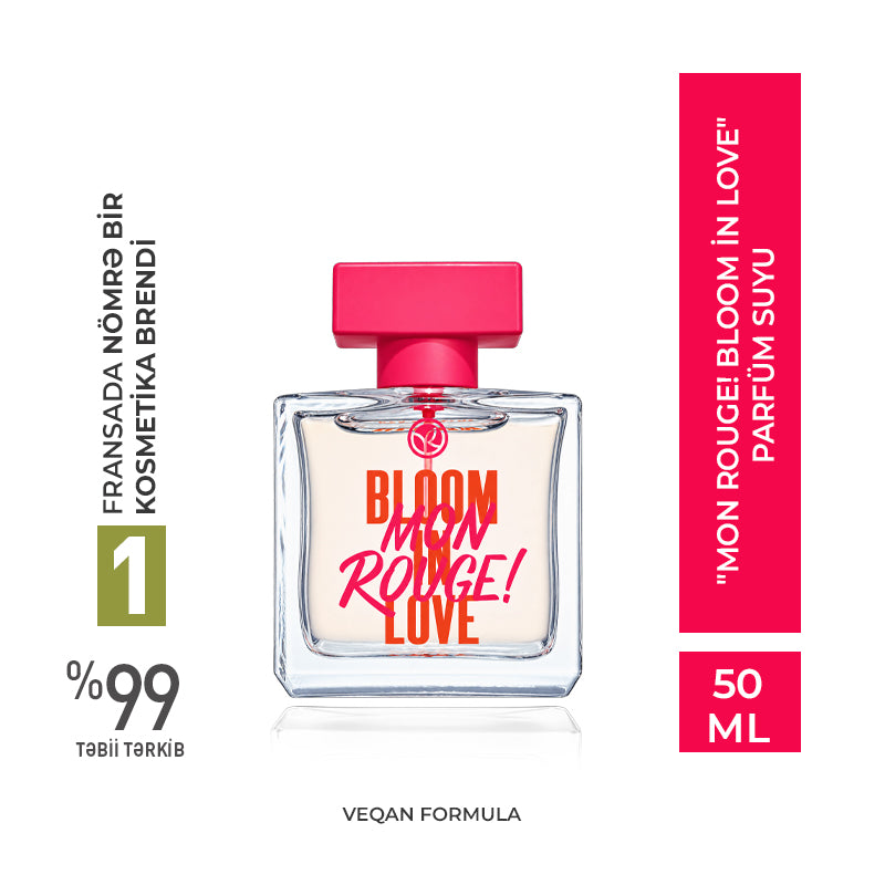 "Mon Rouge! Bloom in Love" parfüm suyu, 50 ml