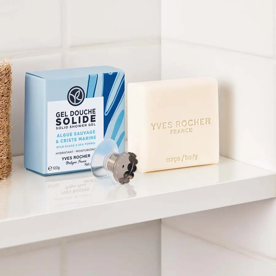 Moisturizing Solid Shower Gel Wild Algae & Sea Fennel