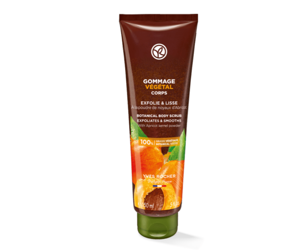 Ərik çəyirdəyi tərkibli bədən skrabı, 150 ml