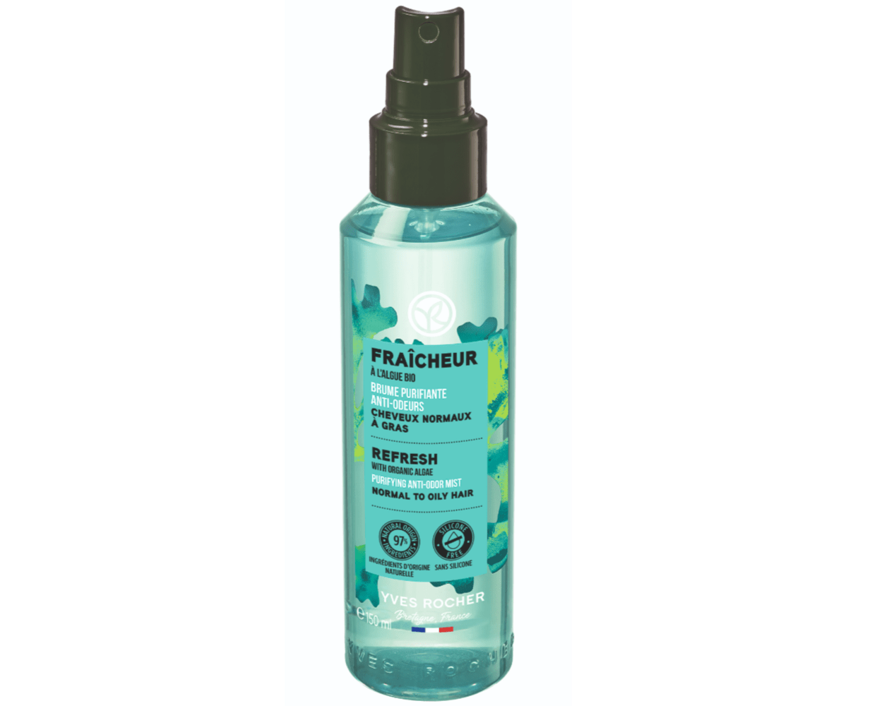 Algae Yves Rocher Brume Parfumee Perfumed Mist Hair Refresh