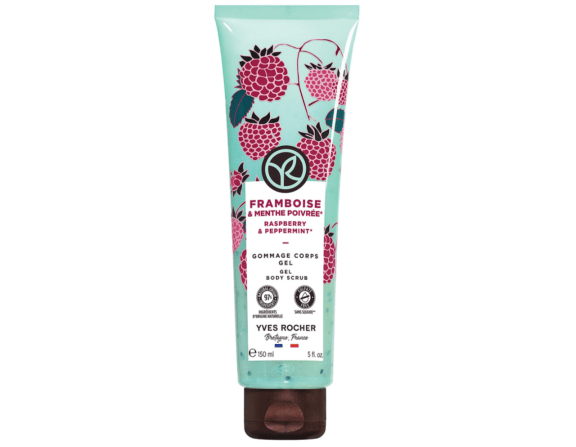 Nanə və moruq əsaslı bədən skrabı, 150 ml