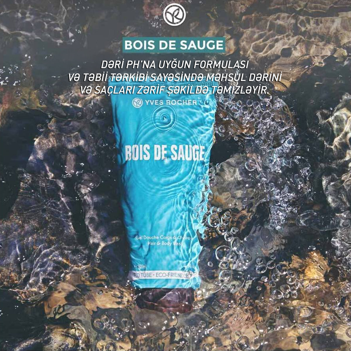 Bois de Sauge duş geli, 200 ml