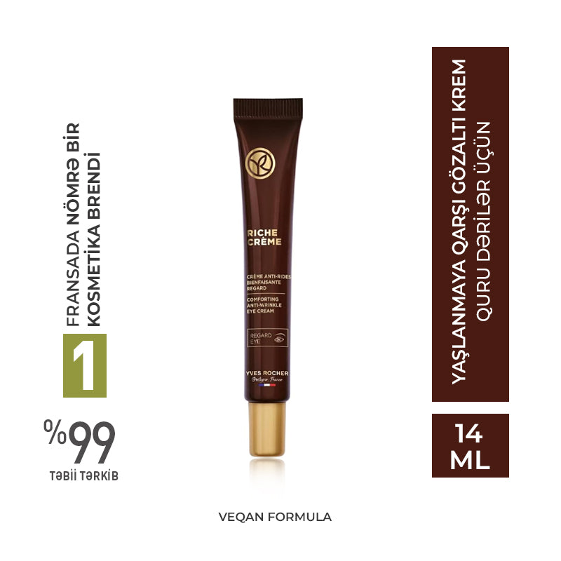 Göz konturu üçün qırışlara qarşı krem, 14 ml