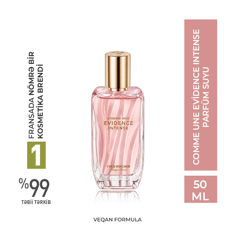 Comme une Evidence Intense parfüm suyu, 50 ml