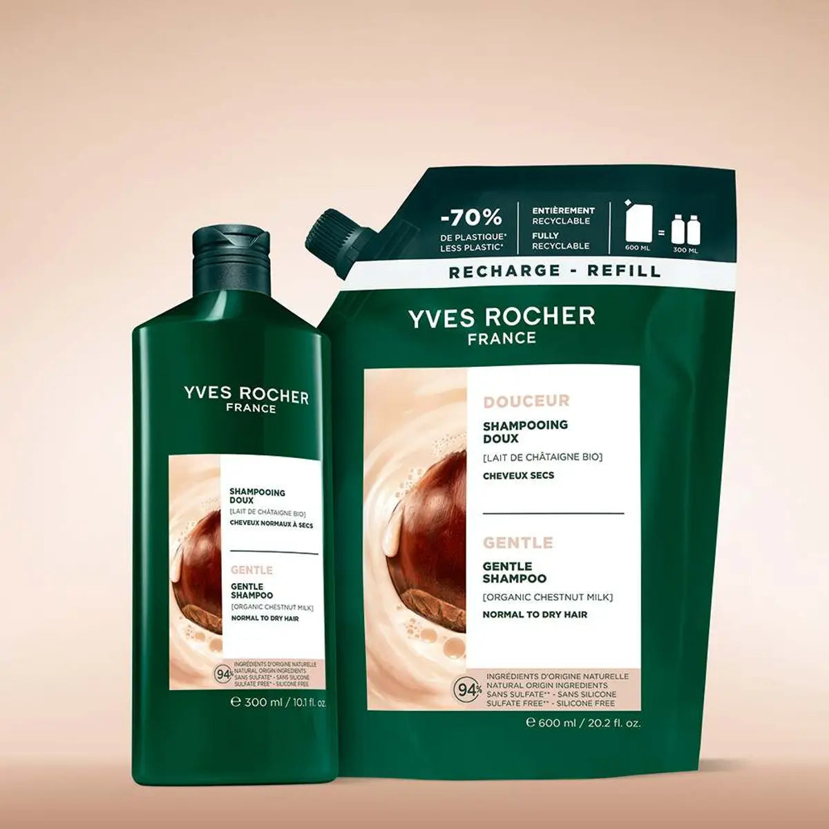 GENTLE SHAMPOO 600ML