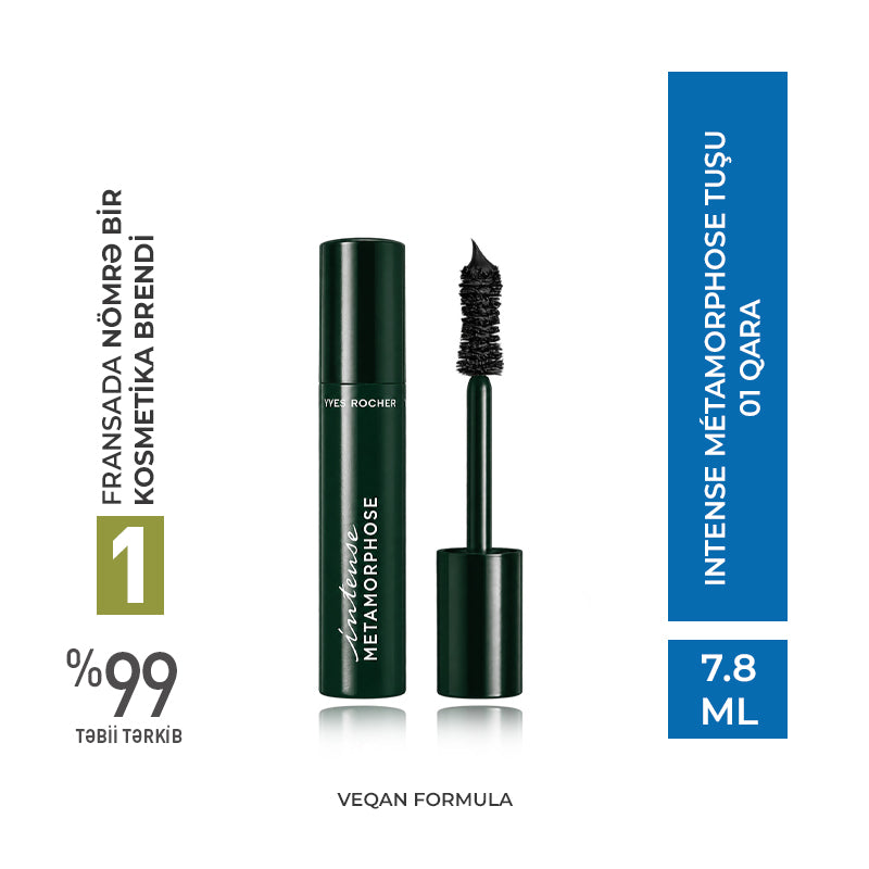 Intense Métamorphose tuşu, 7,8ML, 01 Qara