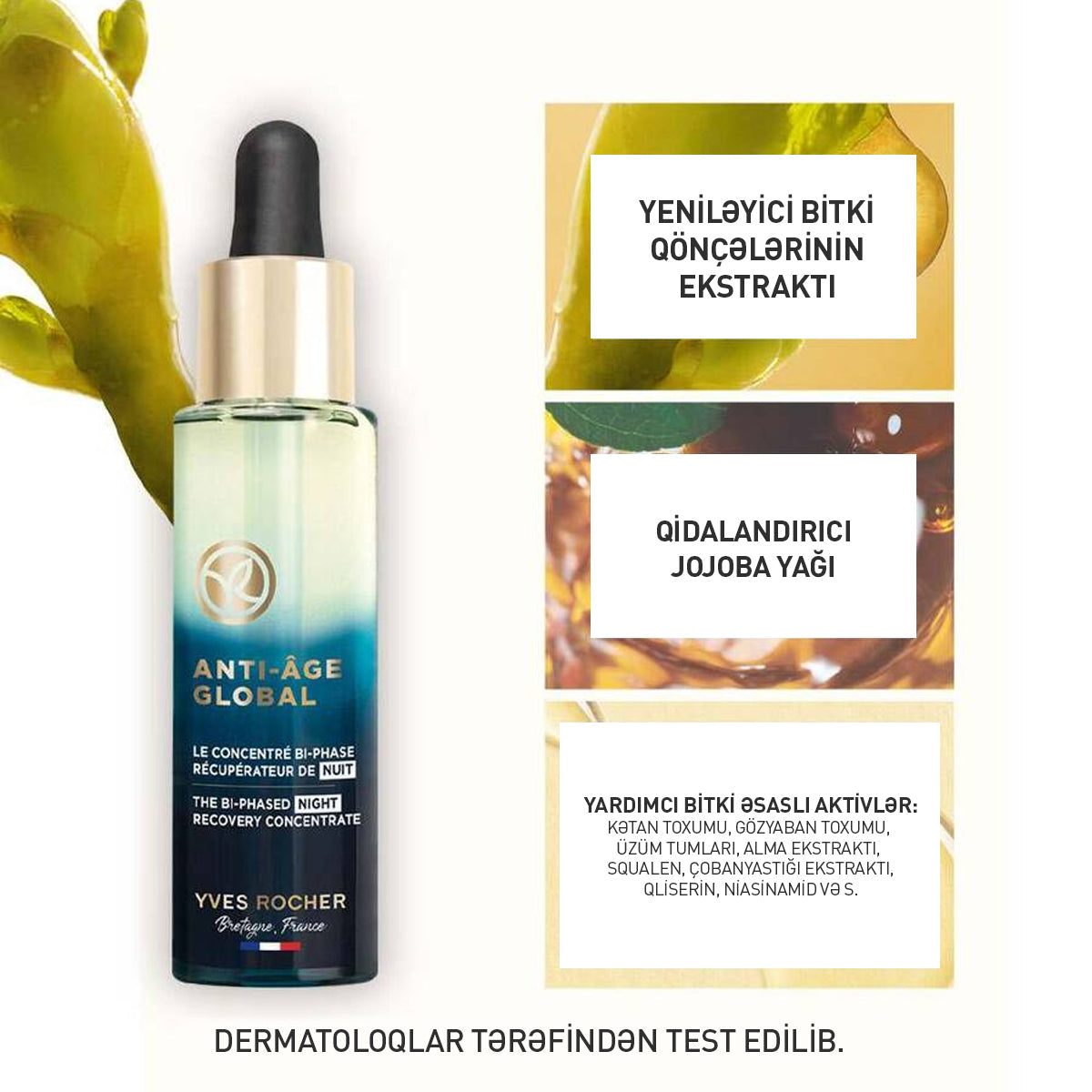The Bi-Phased Night Recovery Concentrate, 30 ml