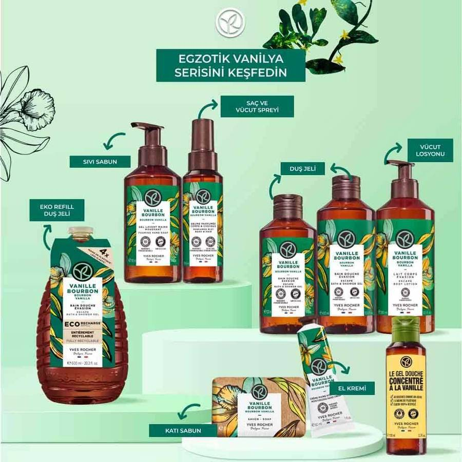 Bourbon Vanilla Bath and Shower Gel, 400 ml