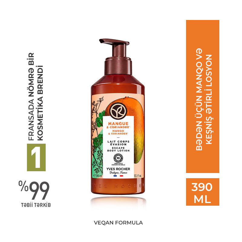BODY LOTION MANGO & CORIANDER 390ML -