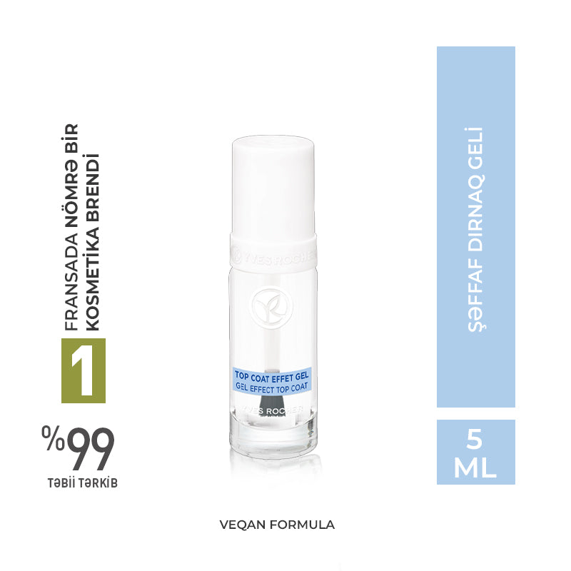 TOPCOAT GEL 5ML TRANSPARENT