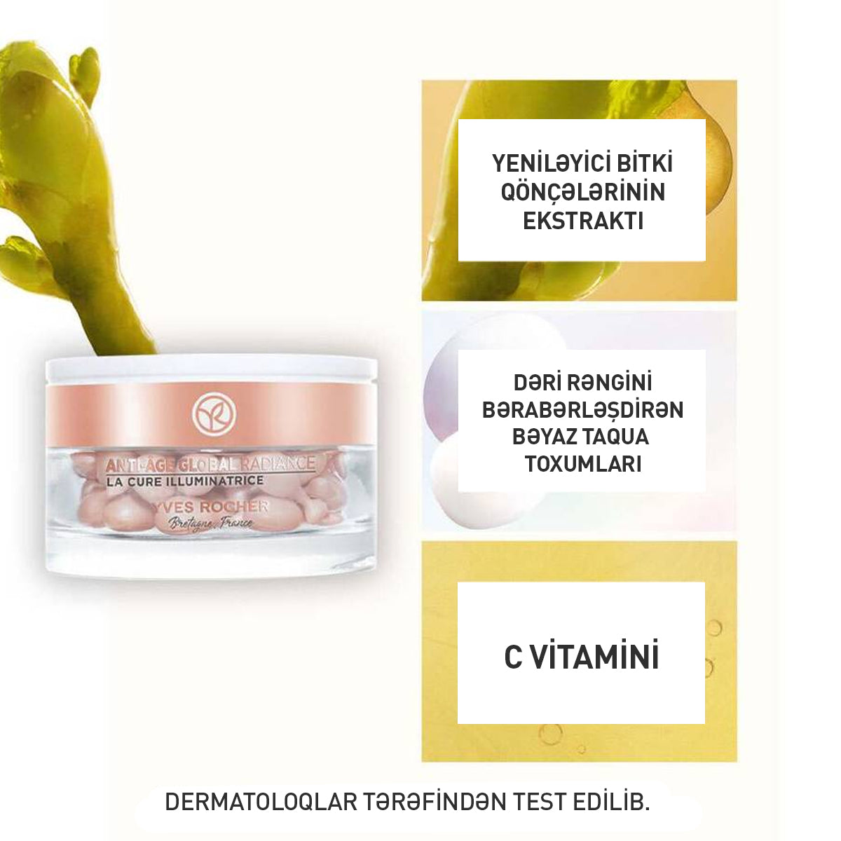 Dəri parlaqlığı üçün kurs, 35 əd., 10,5 ml