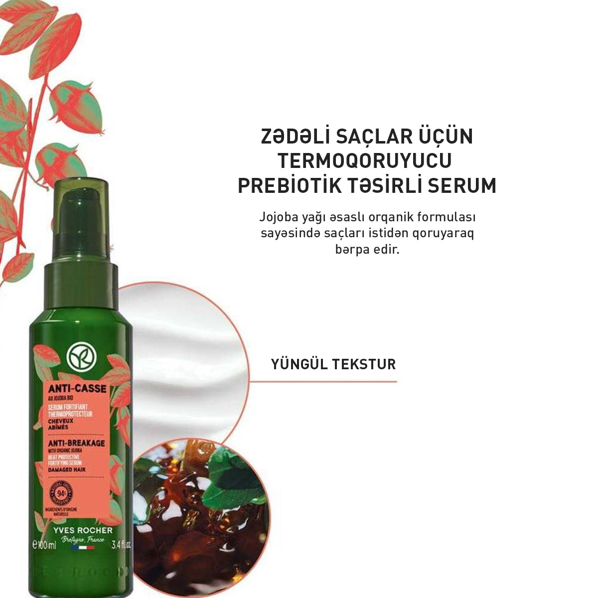 Heat Protective Fortifying Serum, 100 ml