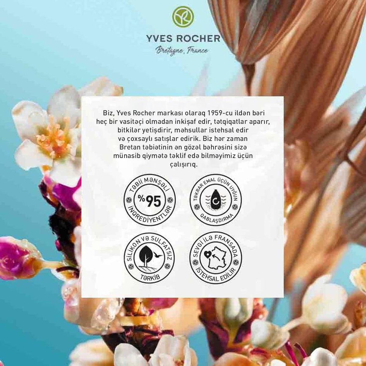 Bədən üçün eko-qablaşdırmada qarabaşaq və yulaf əsaslı duş geli, 600 ml