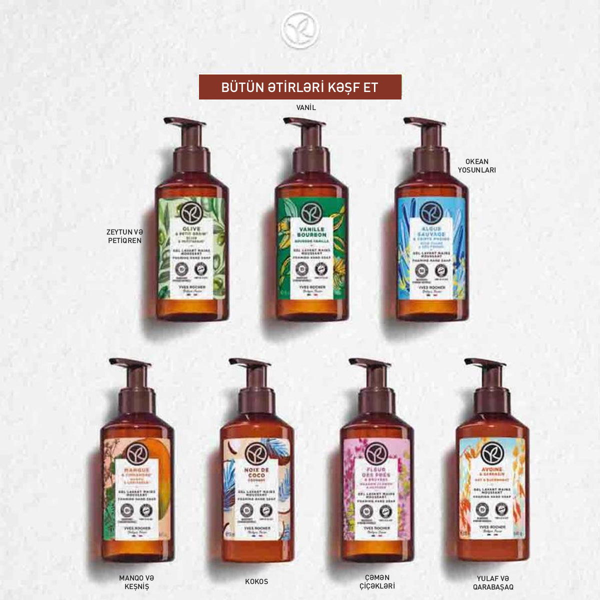 Kokos ətirli maye əl sabunu, 190 ml