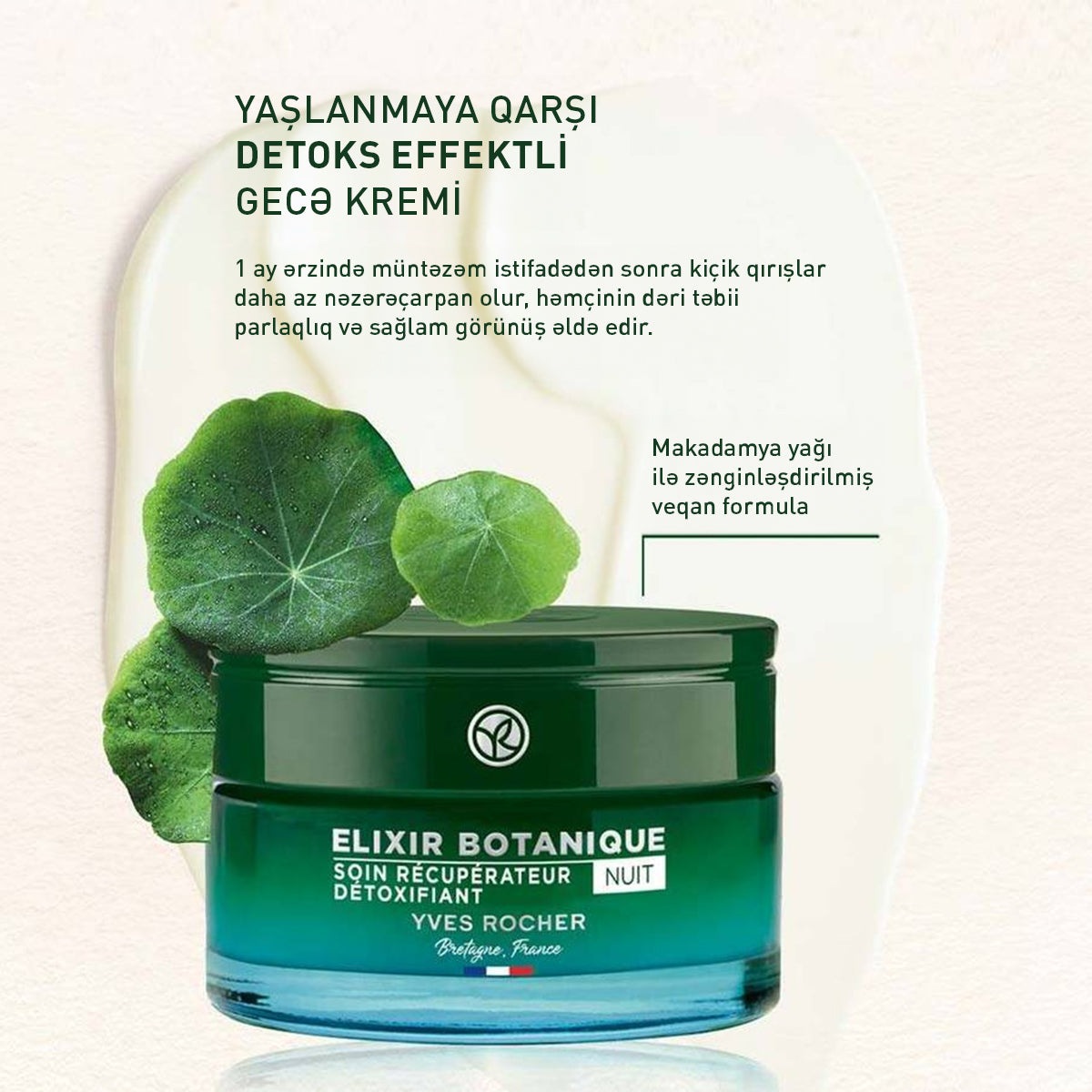 Bərpaedici gecə kremi, 50 ml