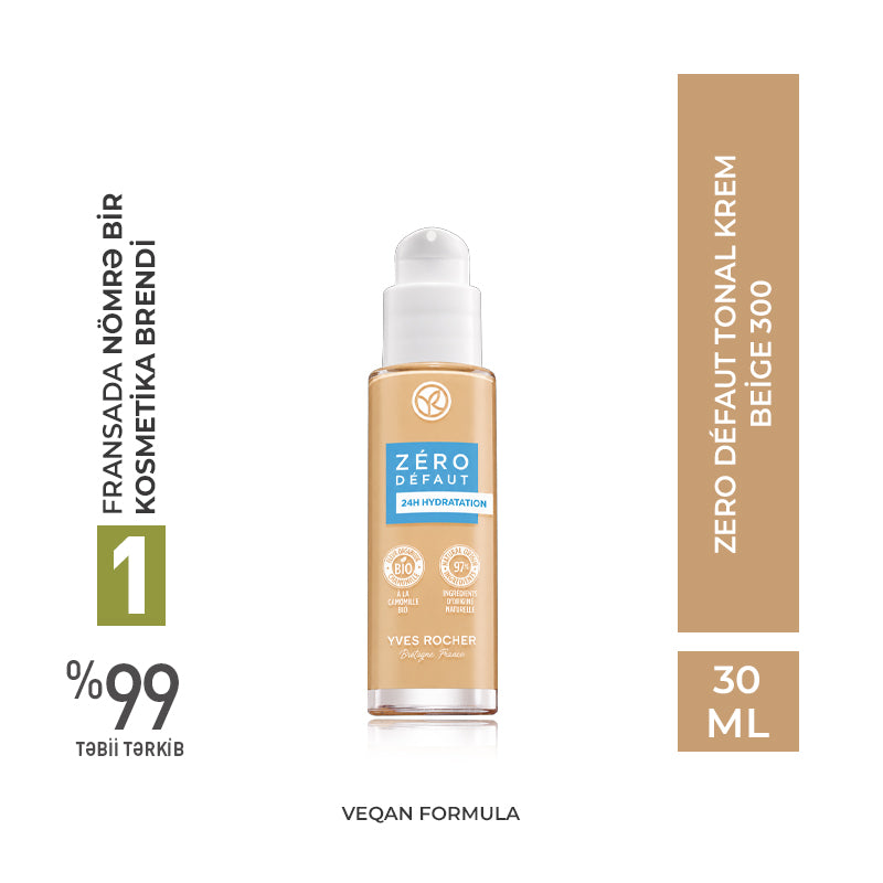 ZERO DEFAUT FOUNDATION BOTTLE 30ML BEIGE 100