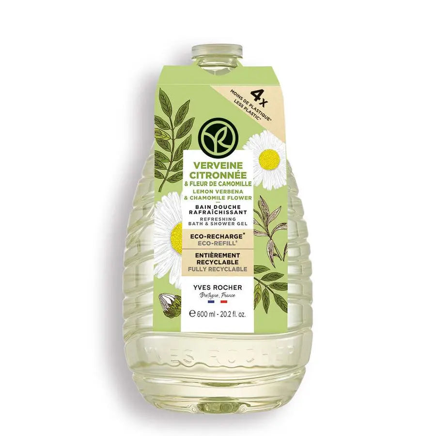Eco-Refill Bath & Shower Gel Lemon Verbena & Chamomile Flower 600 ml