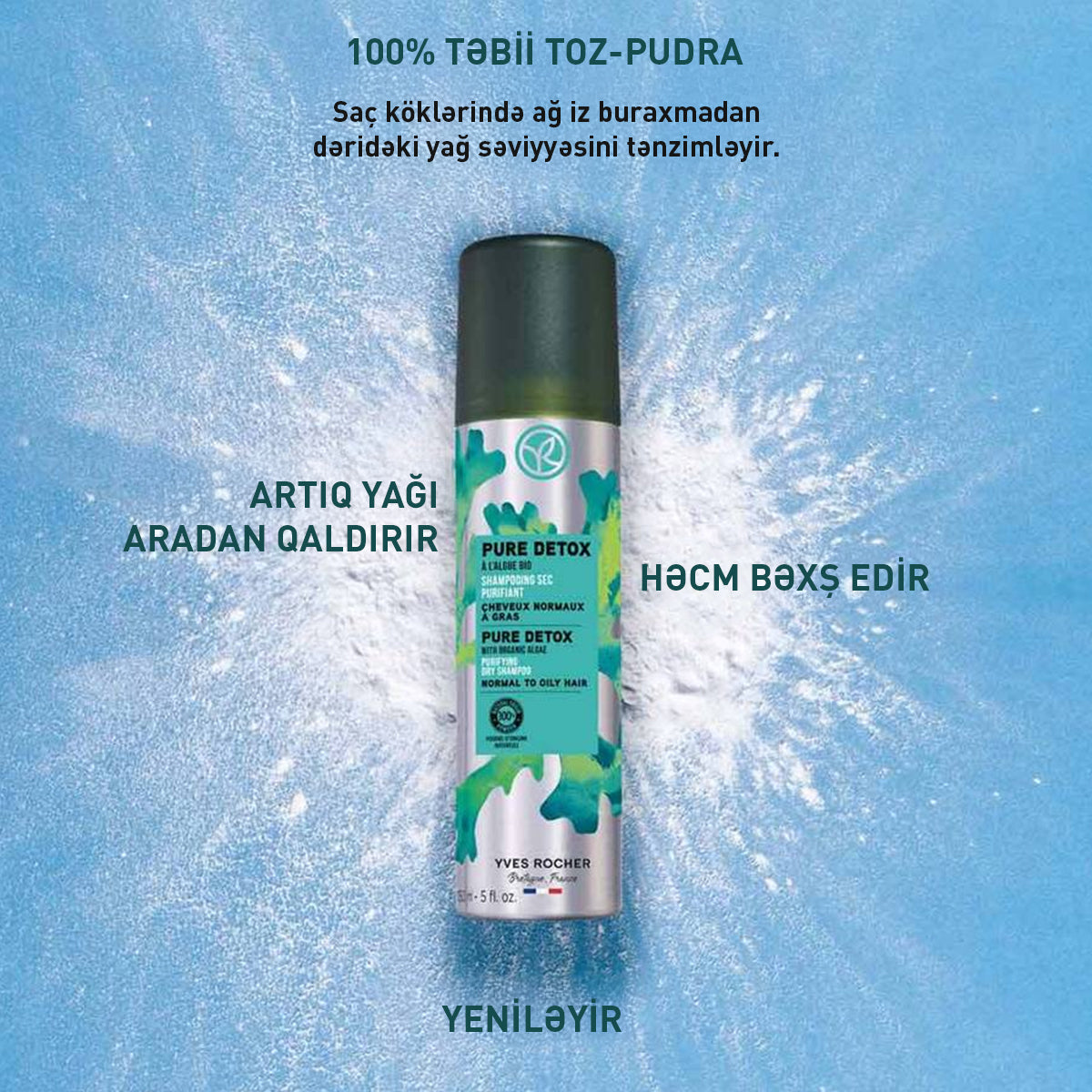 Purifying Dry Shampoo, 150 ml