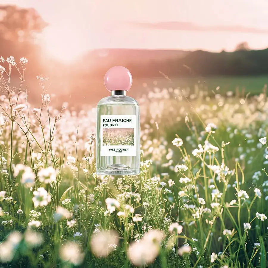 EAU FRAICHE POUDREE MAGNOLIA & BERGAMOTE SPRAY BOTTLE 100ML