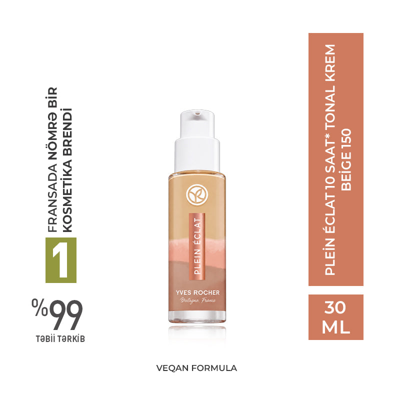 Plein Éclat Foundation 10H* Beige 150