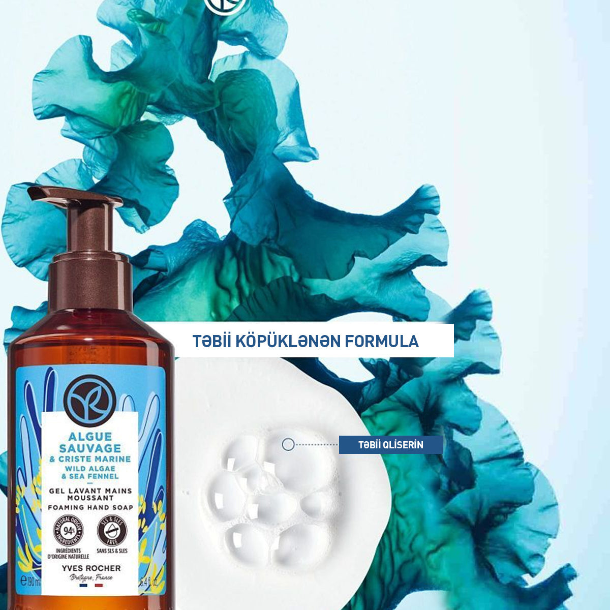 Wild Algae & Sea Fennel Liquid Hand Soap, 190 ml