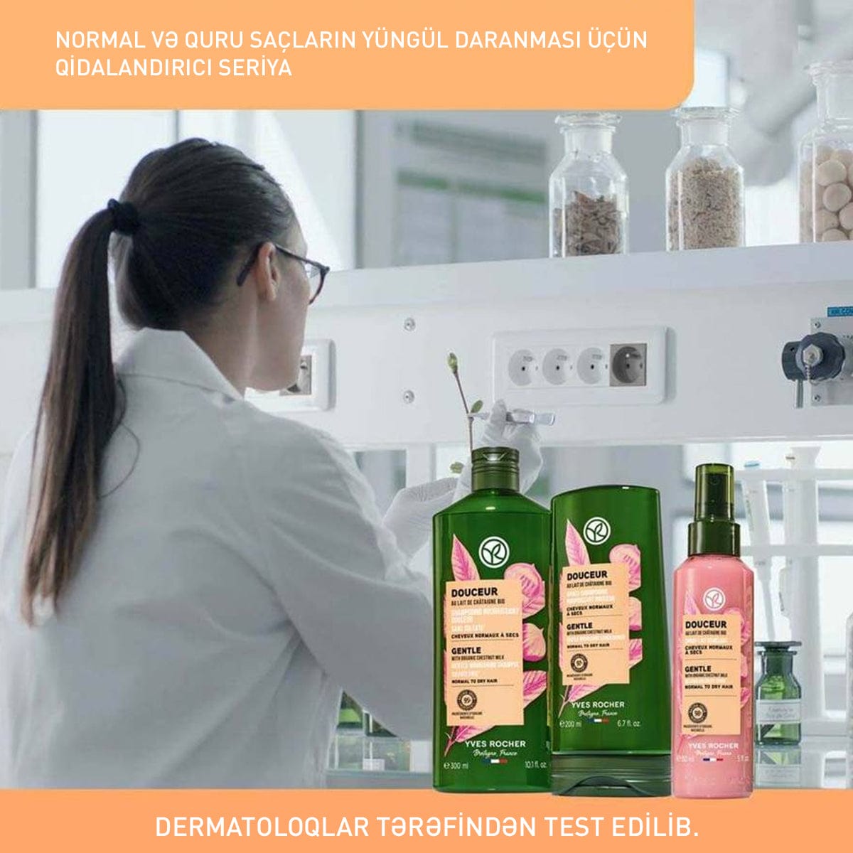 Normal və quru saçlar üçün nəmləndirici kondisioner, 200 ml