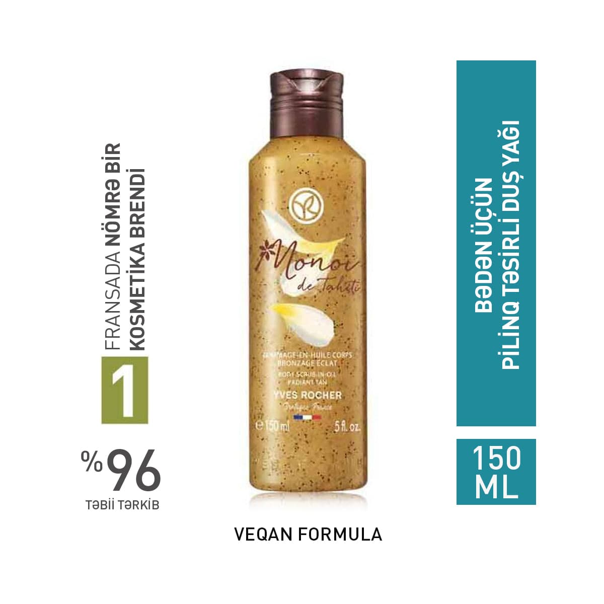 Monoi bədən skrabı, 150 ml