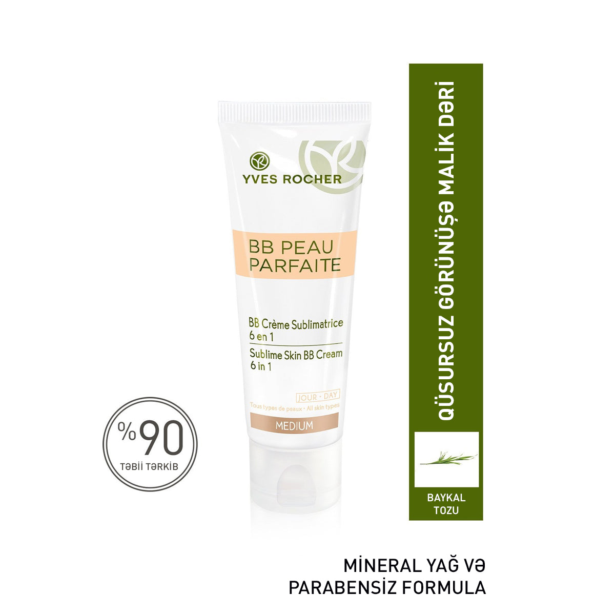 İdeal dəri üçün 6-ı 1-də BB-krem, Medium, 50 ml