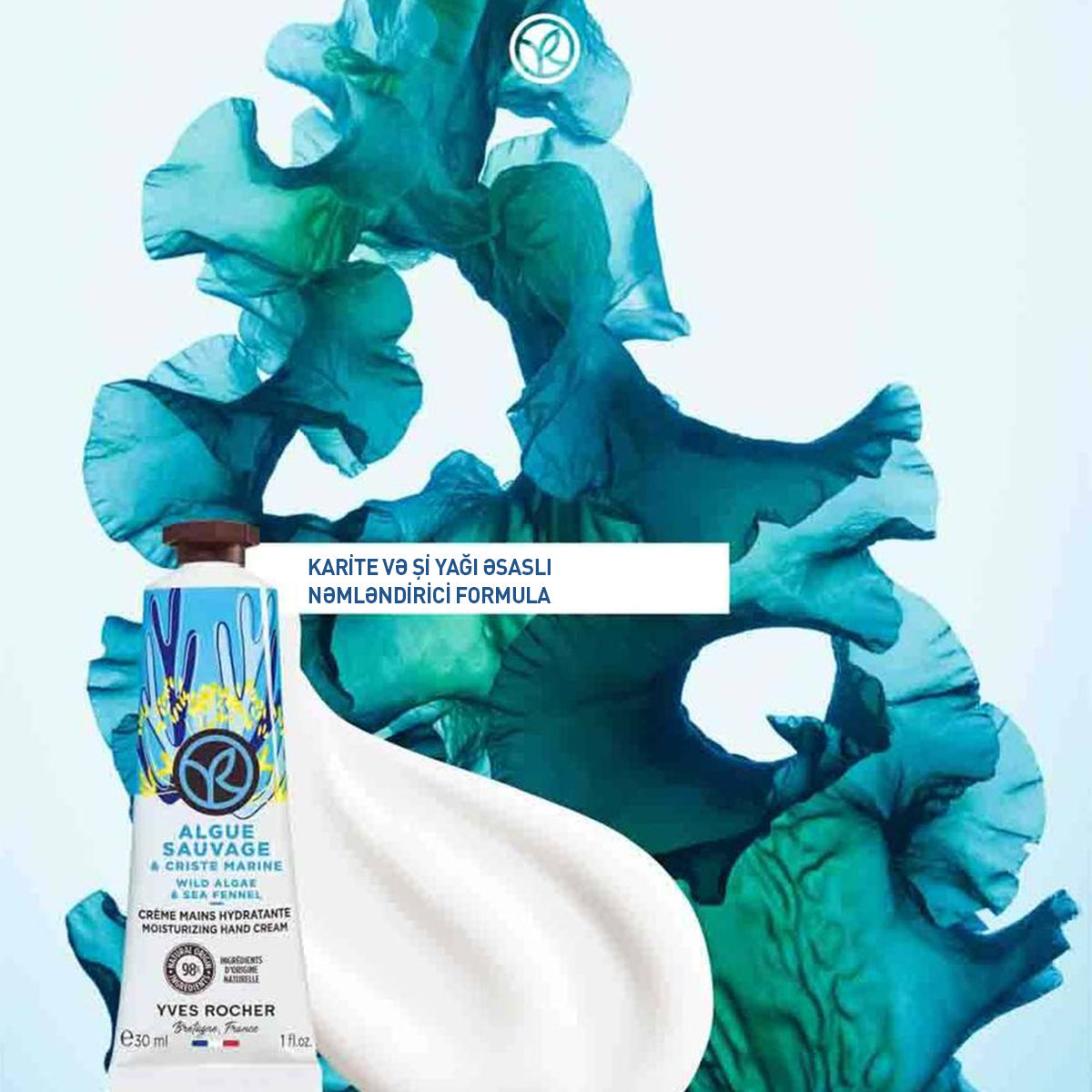HAND CREAM WILD ALGAE & MARINE CRISTE 30ML TUBE -