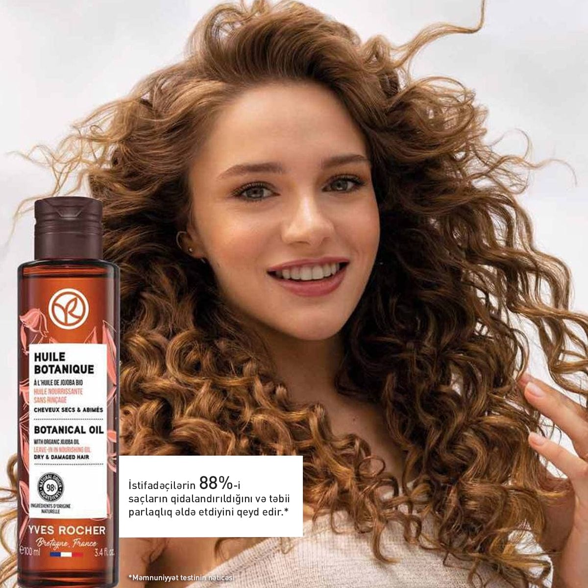 Botanical Oil With Organic Jojoba, 100 ml