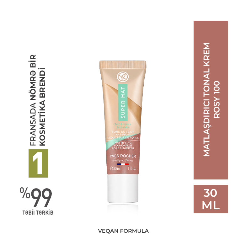 Super Mat Foundation Rosy 100