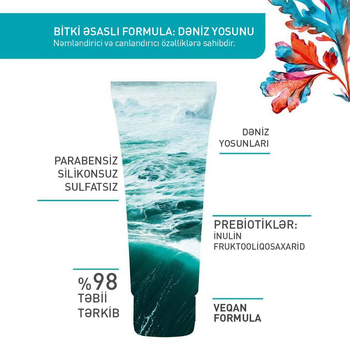 The Ultra-Fresh Radiant Scrub Pure Algue, 75 ml