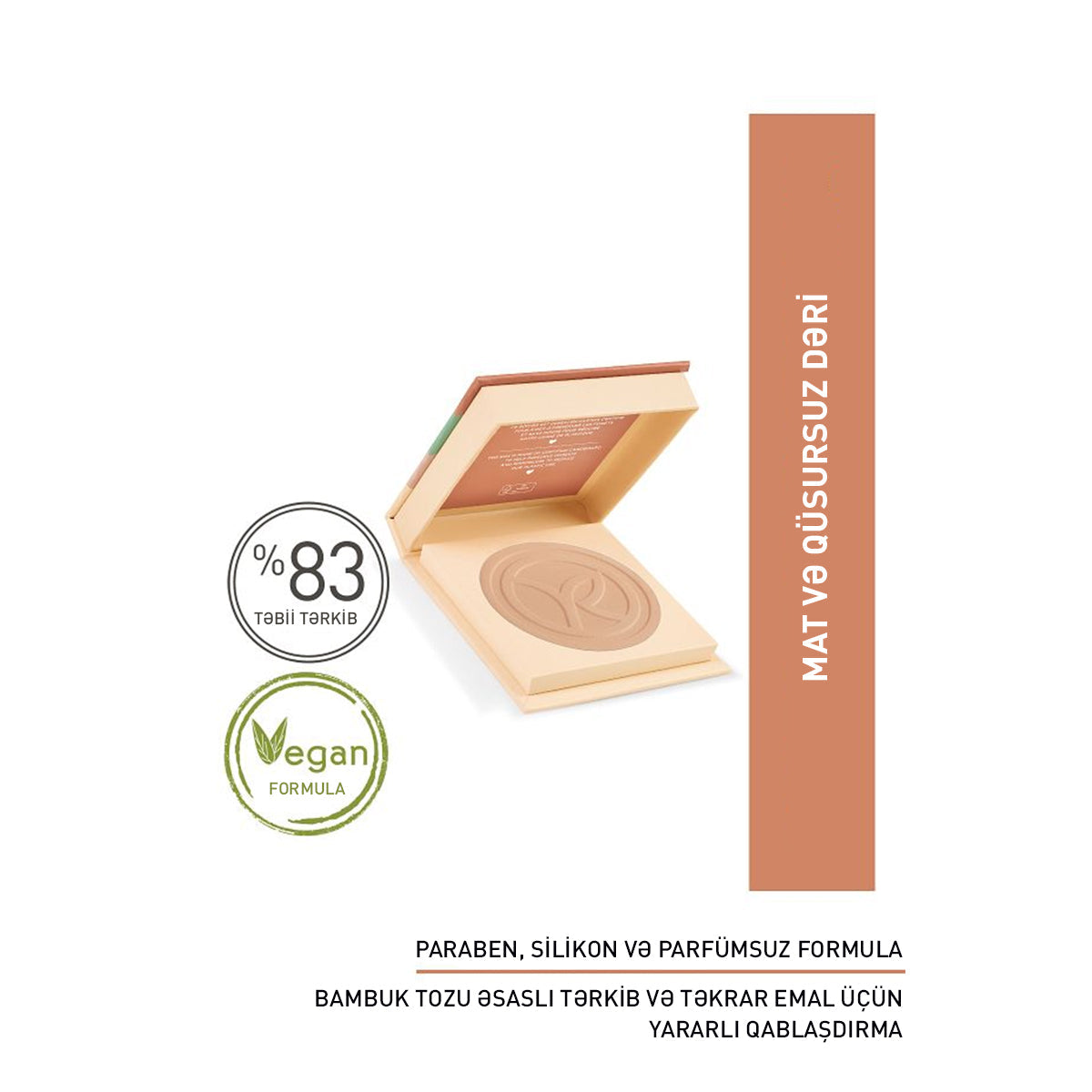 Powder Foundation Rosy 200