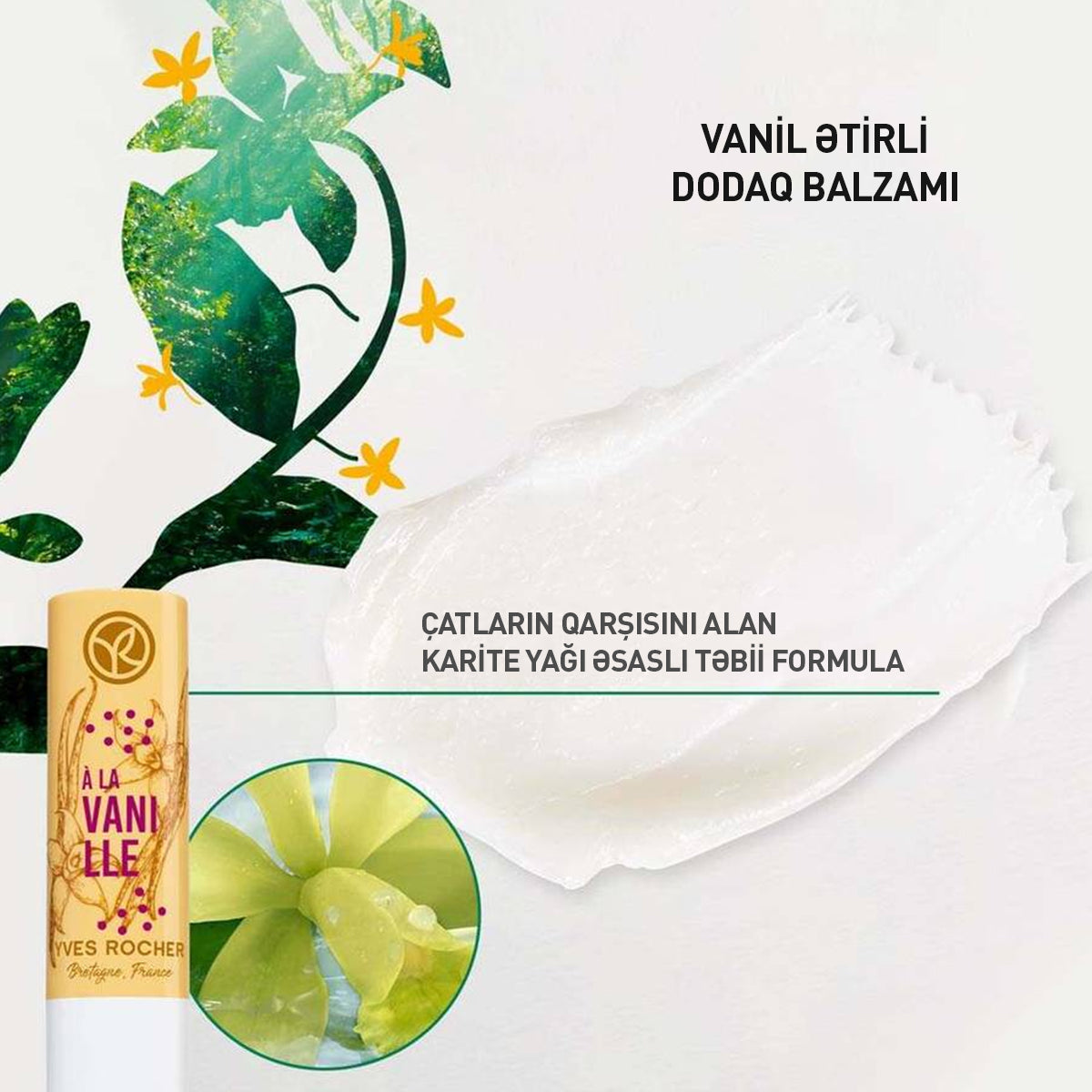 LIP BALM VANILLA 4,8G STICK -