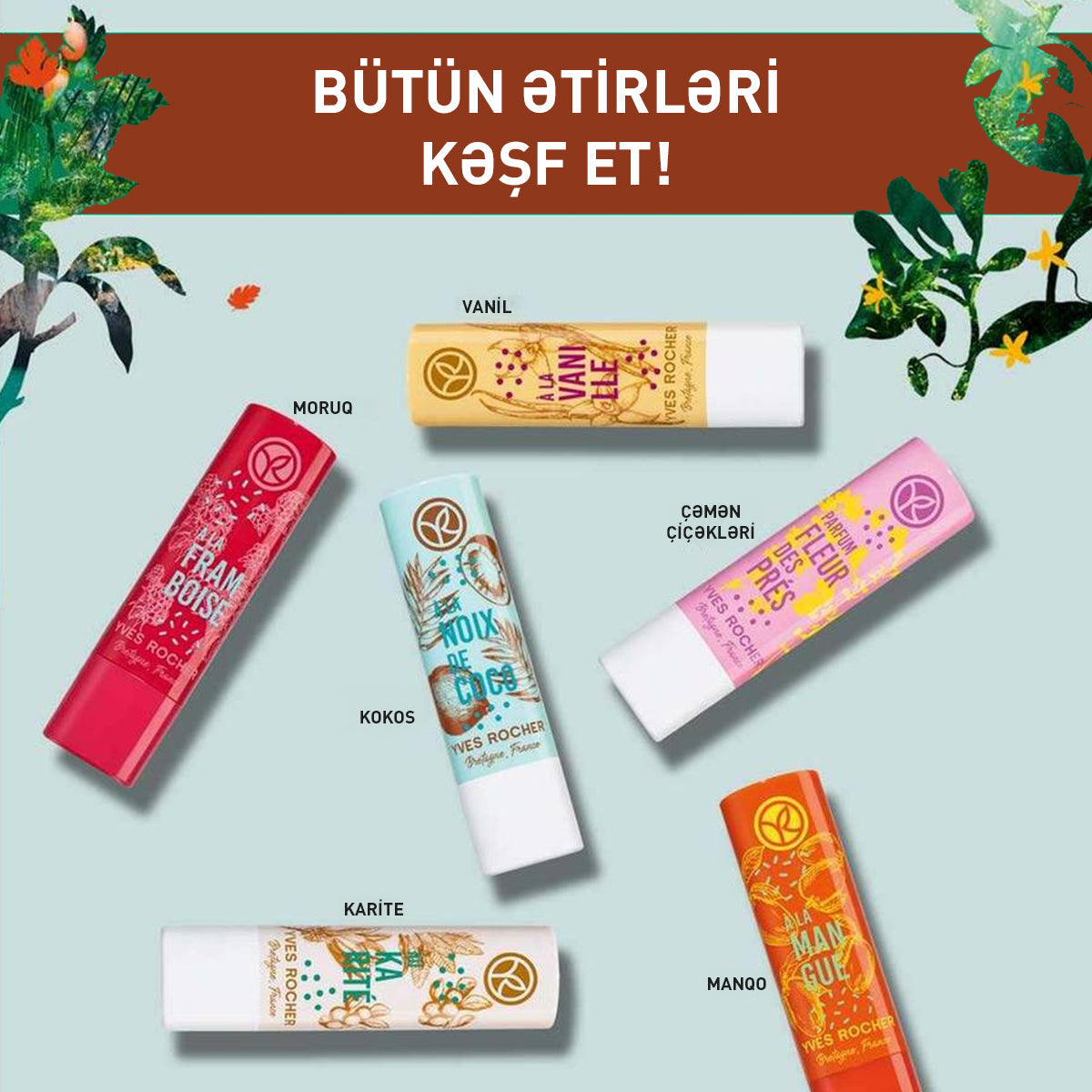 Kokos ətirli dodaq balzamı, 4.8 qr