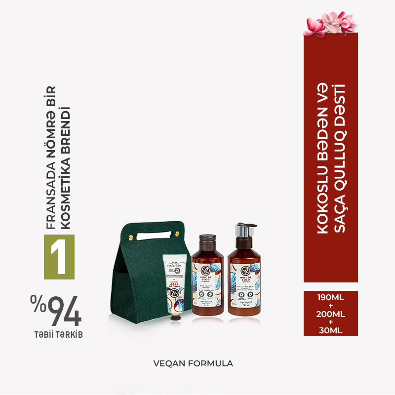 Coconut Hand & Body Care Set