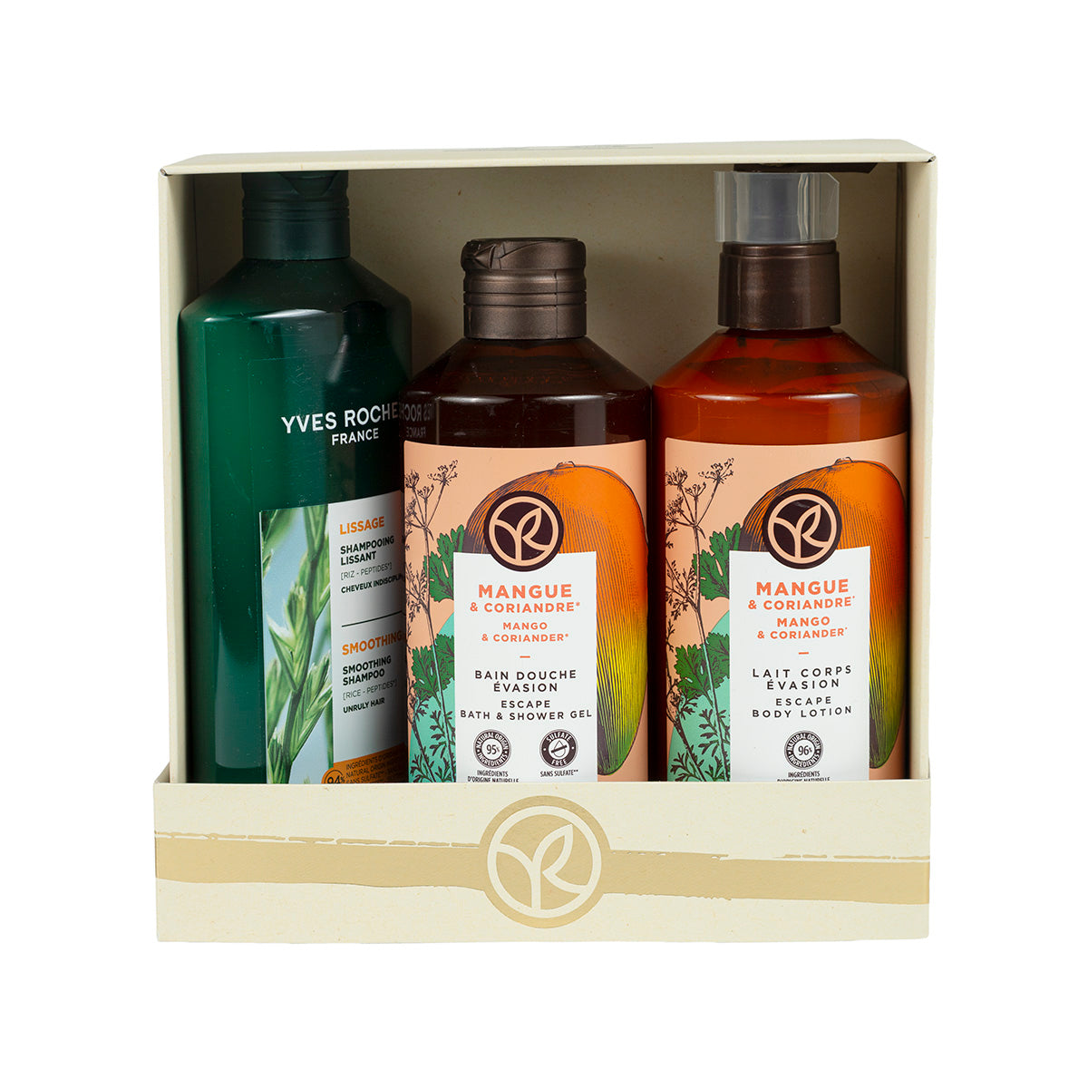 Manqo və Keşniş Əaslı Saç və Bədən Baxımı Dəsti