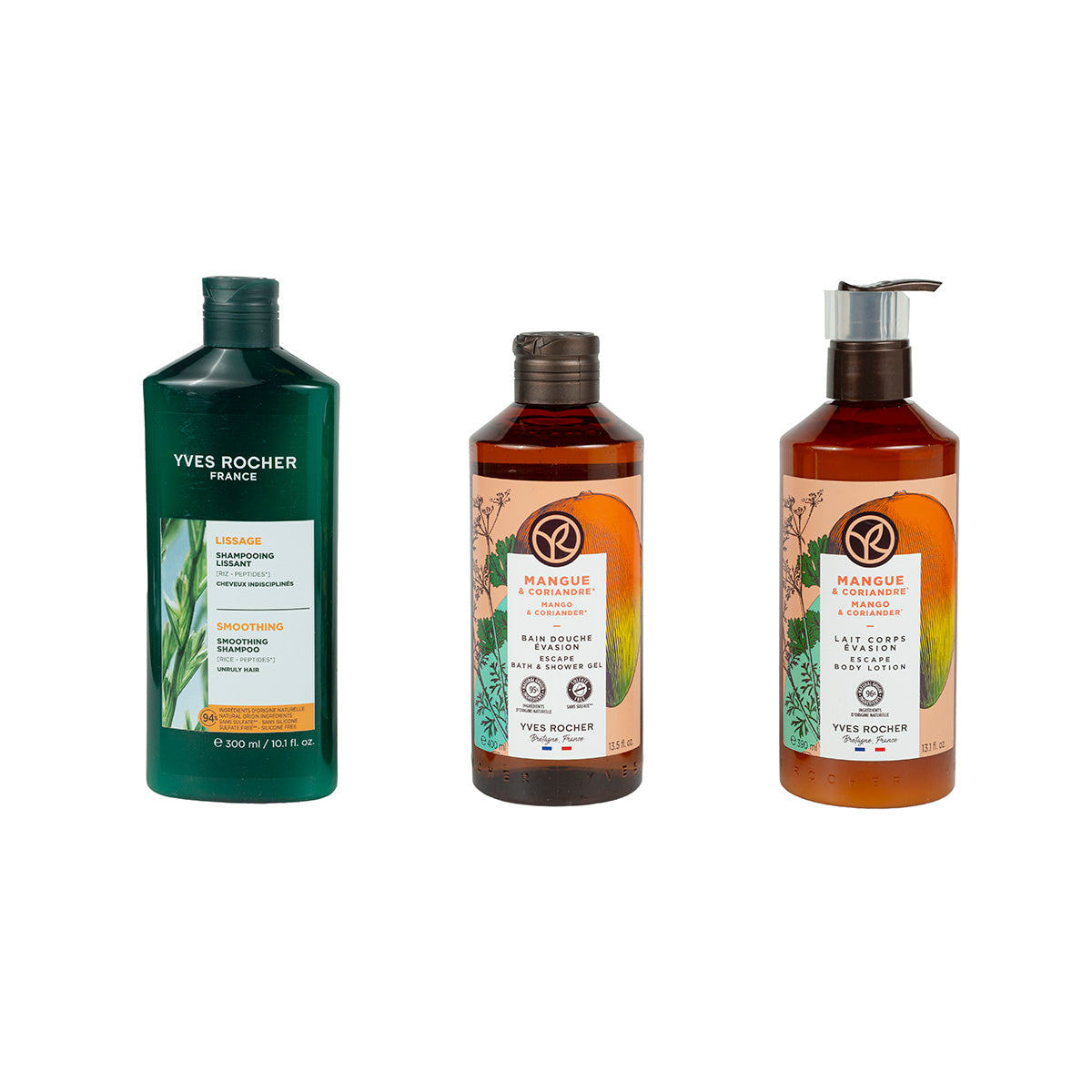 Manqo və Keşniş Əaslı Saç və Bədən Baxımı Dəsti