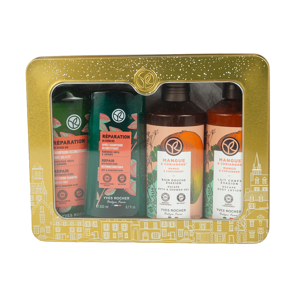 Mango & Coriander Hair & Body Care Set