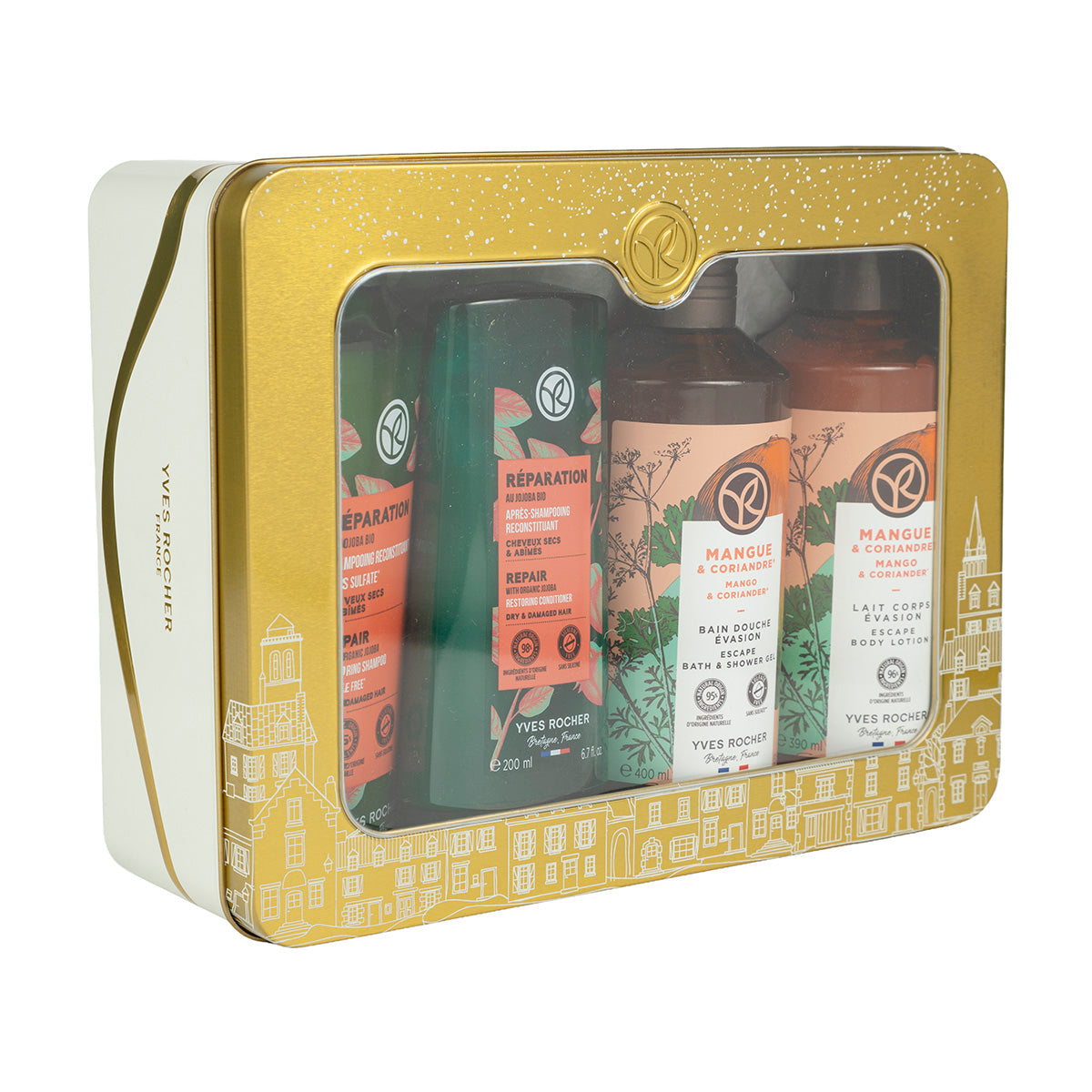 Mango və Koriandr Saç və Bədən Baxımı Dəsti