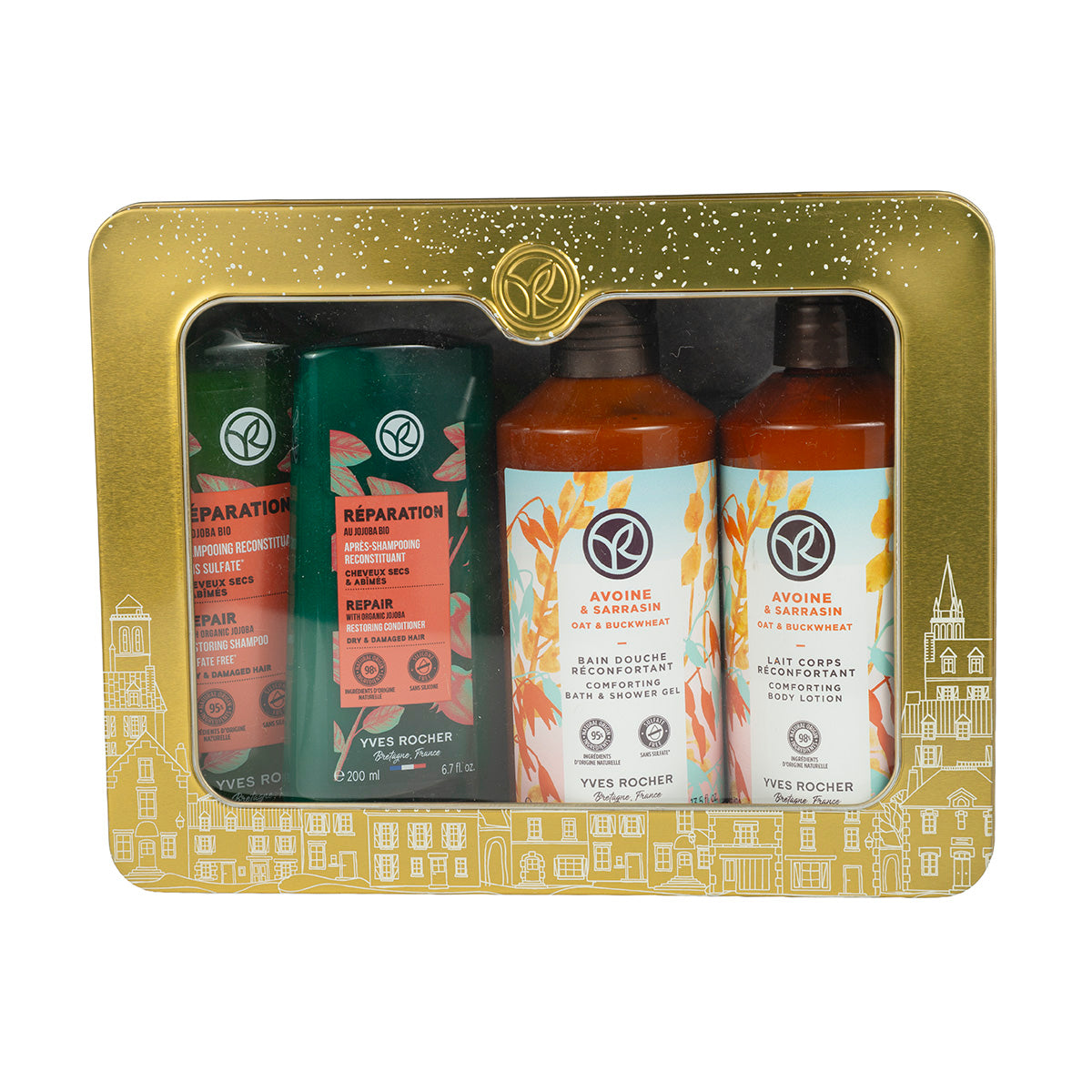 Oat Milk & Buckwheat Hair & Body Care Set