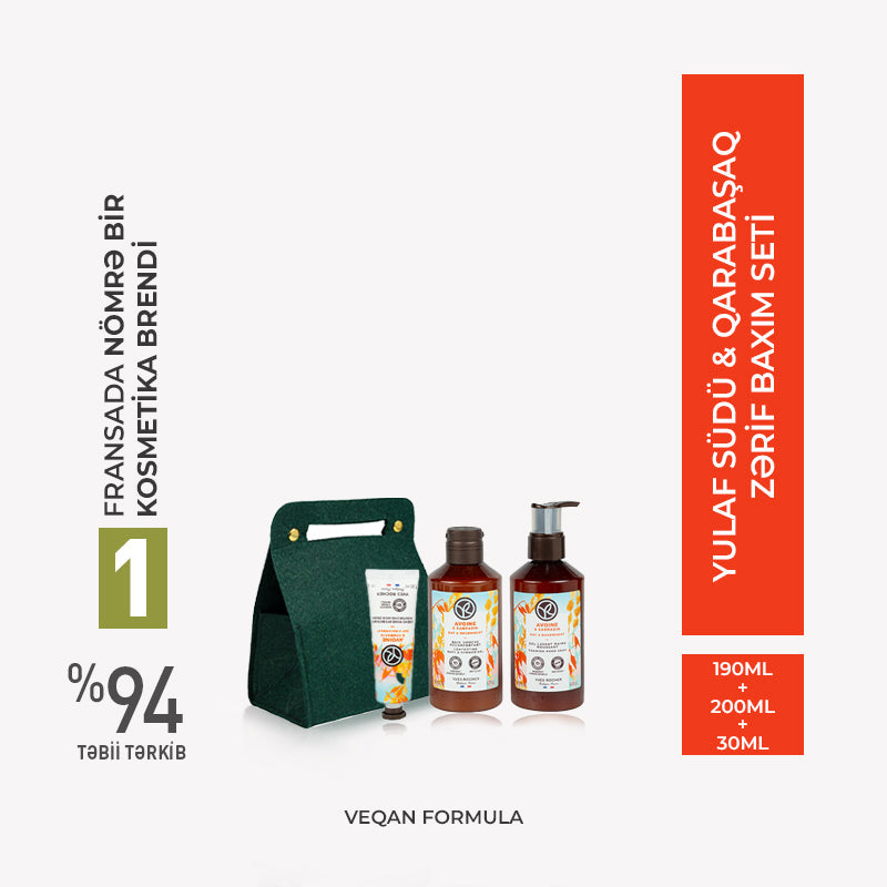 Oat Milk & Buckwheat Bath and Hand Care Set