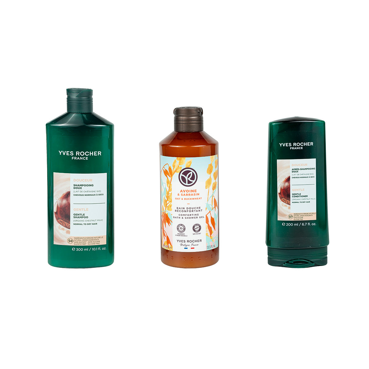 Oat Milk & Buckwheat Gentle Hair & Body Care Set