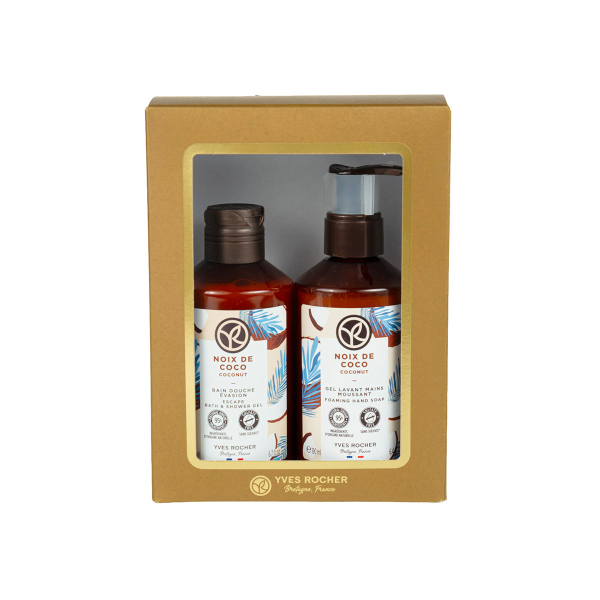 Kokoslu Əl və Bədən Baxımı Dəsti