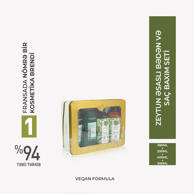Olive & Purity Body and Hair Care Set