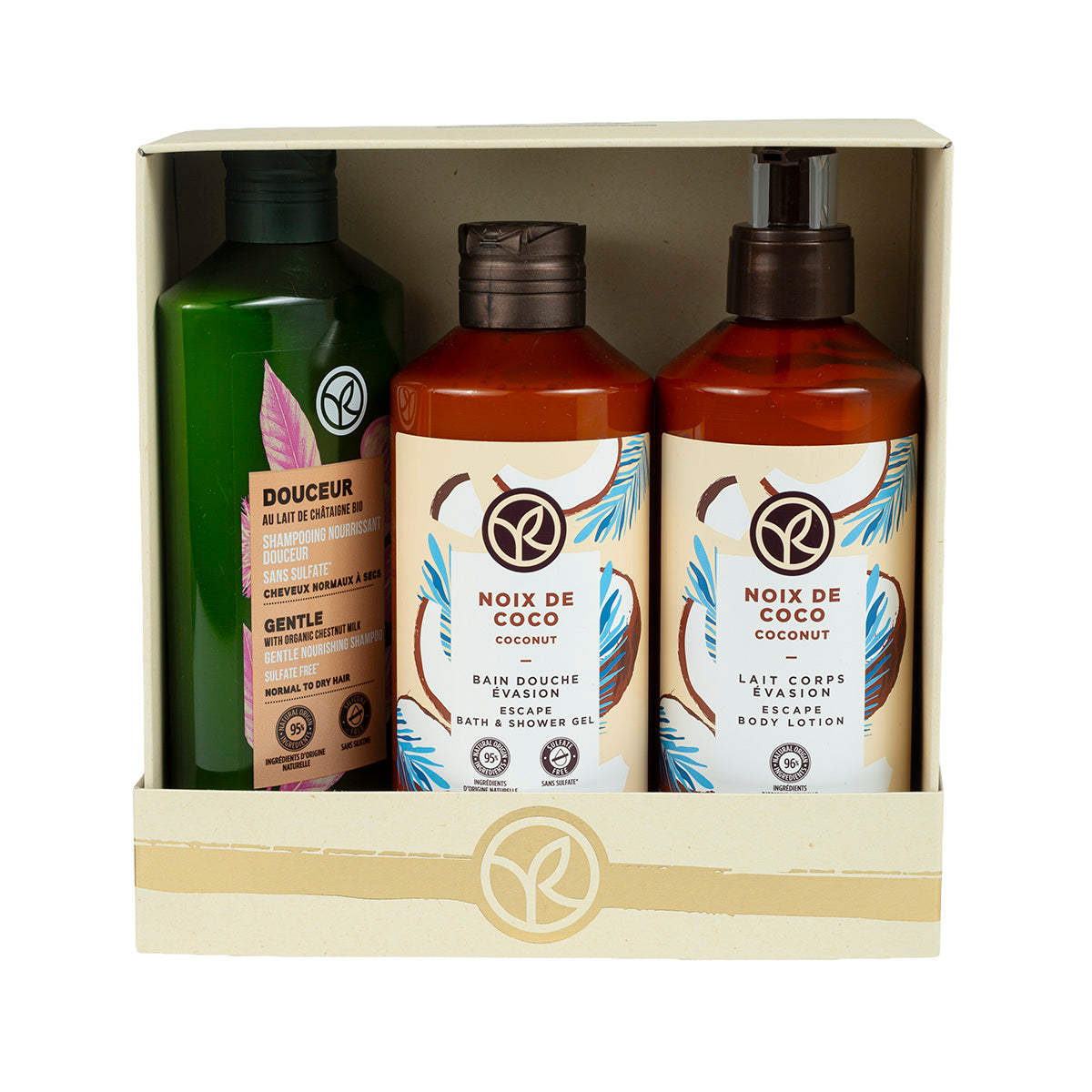 Coconut Gentle Hair & Body Care Set