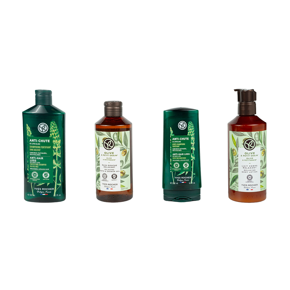 Olive & Petit Grain Hair & Body Care Set