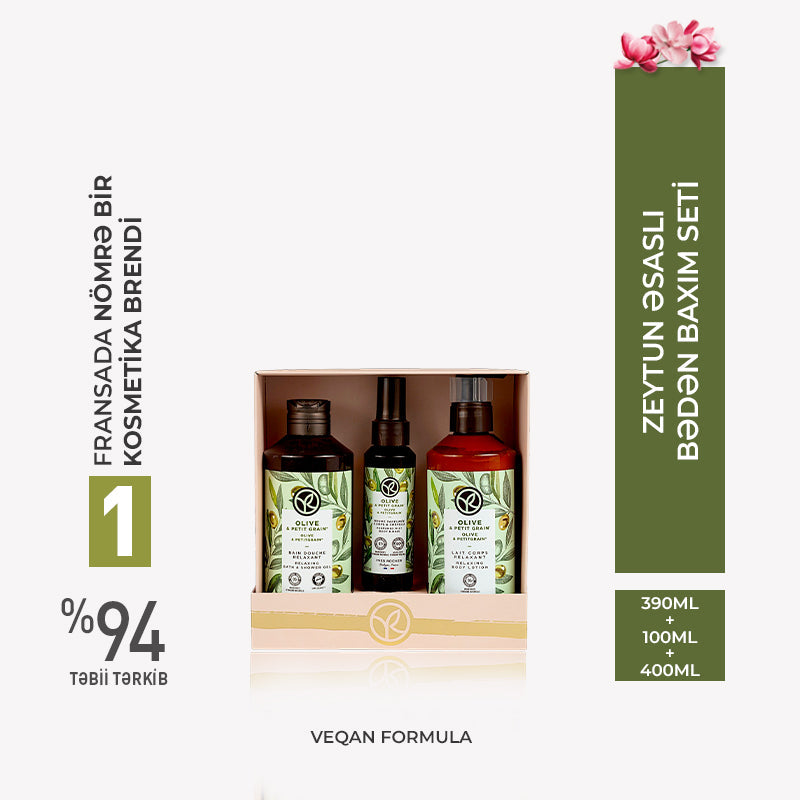 Olive Body & Hair Care Set